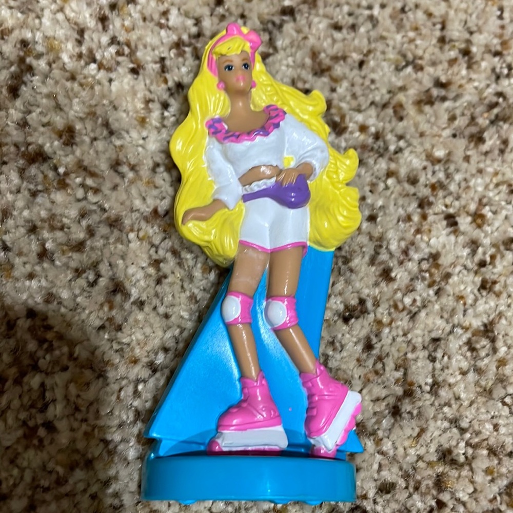 Vintage Skating Barbie Toy